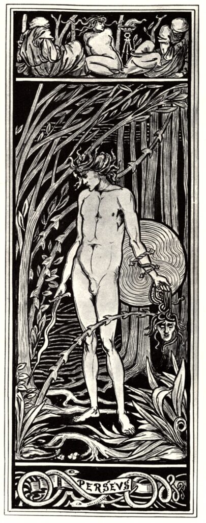 Perseus - Aubrey Beardsley Tablo