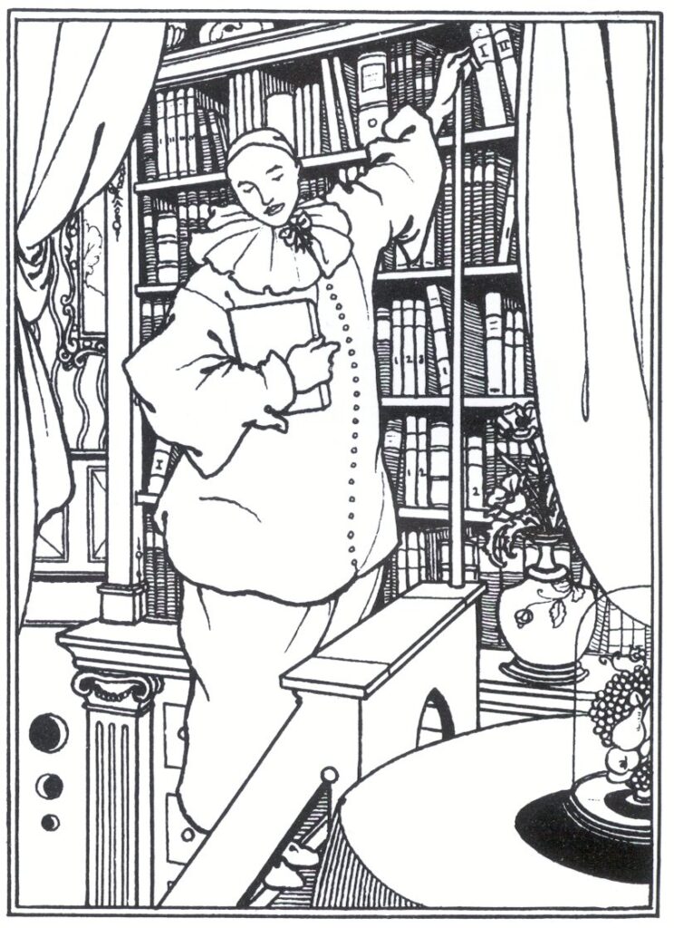 Pierrot (1896) – Aubrey Beardsley Tablo