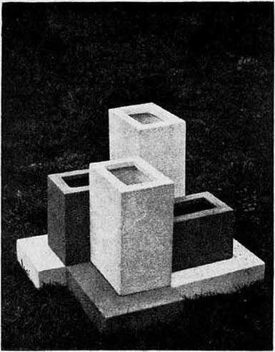 Plastic garden (Vases) (1919) – Theo van Doesburg Tablo