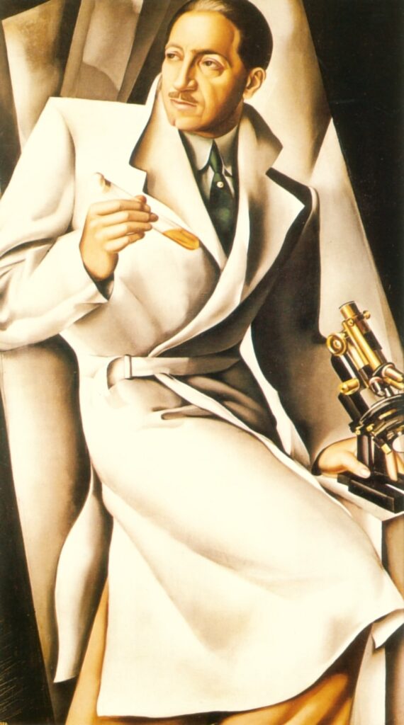 Portrait Of Dr. Boucard (1929) - Tamara de Lempicka Tablo