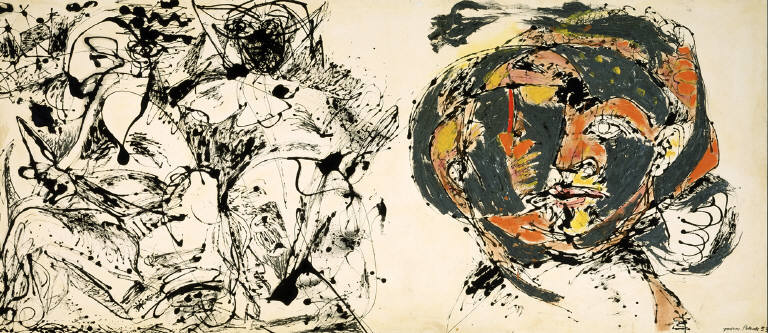 Portrait and a Dream (1953) – Jackson Pollock Tablo
