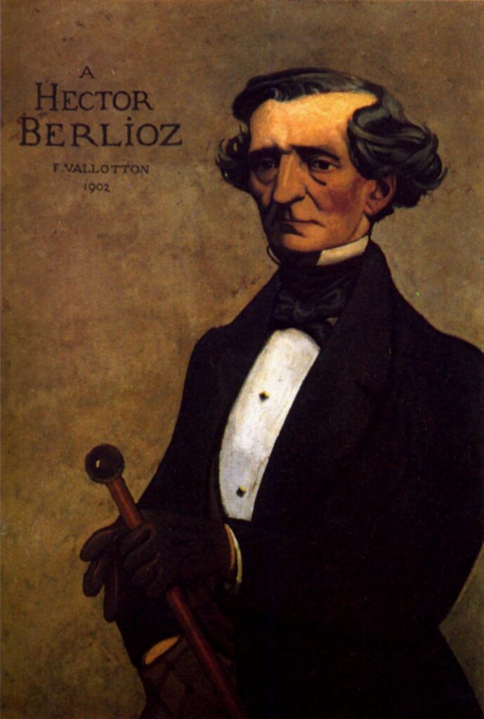 Portrait of Berlioz (1902) - Félix Vallotton Tablo