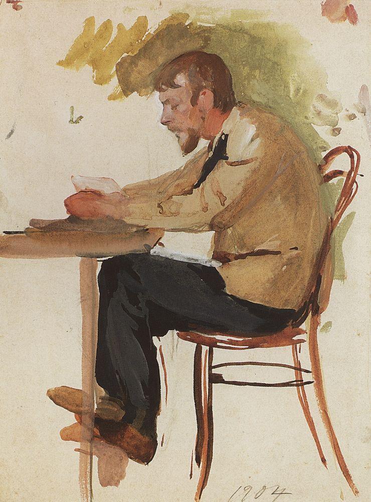 Portrait of Boris Serebryakov (1904) – Zinaida Serebriakova Tablo