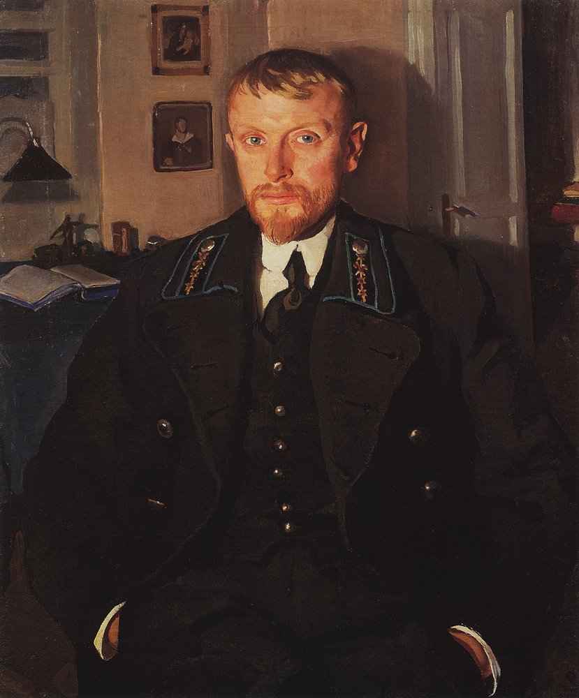Portrait of Boris Serebryakov (1913) – Zinaida Serebriakova Tablo