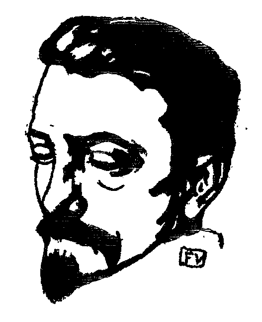 Portrait of Dutch writer Multatuli (1896) – Félix Vallotton Tablo