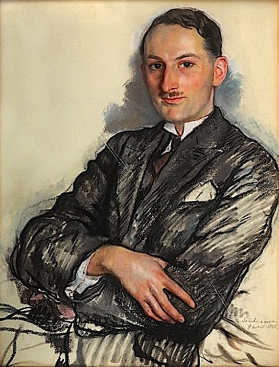 Portrait of Felicien Qaqaan (1928) – Zinaida Serebriakova Tablo