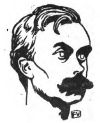 Portrait of French writer Léon Bloy (1898) – Félix Vallotton Tablo