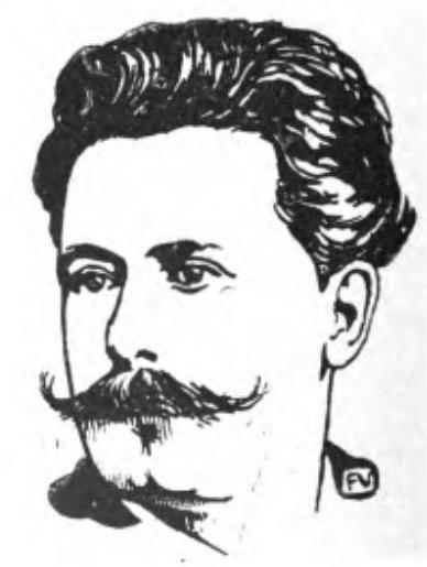 Portrait of French writer René Ghil (1898) – Félix Vallotton Tablo