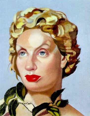 Portrait of Kizette Adult I (1955) – Tamara de Lempicka Tablo