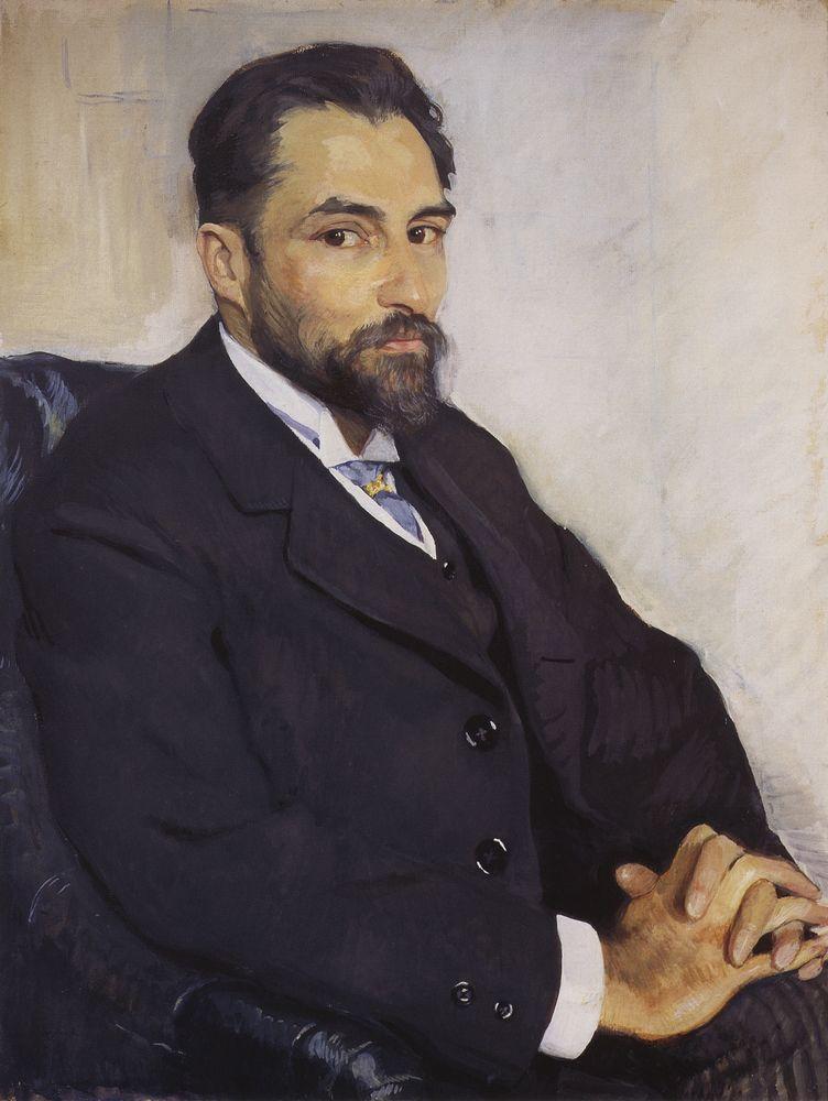 Portrait of M. Benois (1910) – Zinaida Serebriakova Tablo