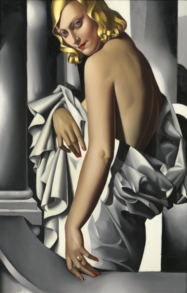 Portrait of Marjorie Ferry (1932) - Tamara de Lempicka Tablo