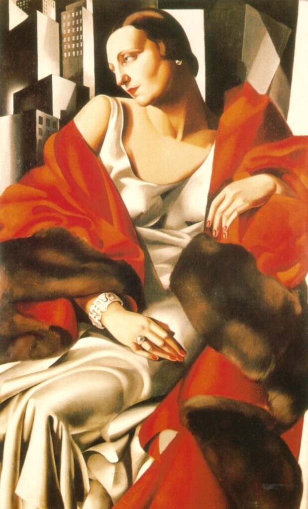 Portrait of Mrs Boucard (1931) - Tamara de Lempicka Tablo
