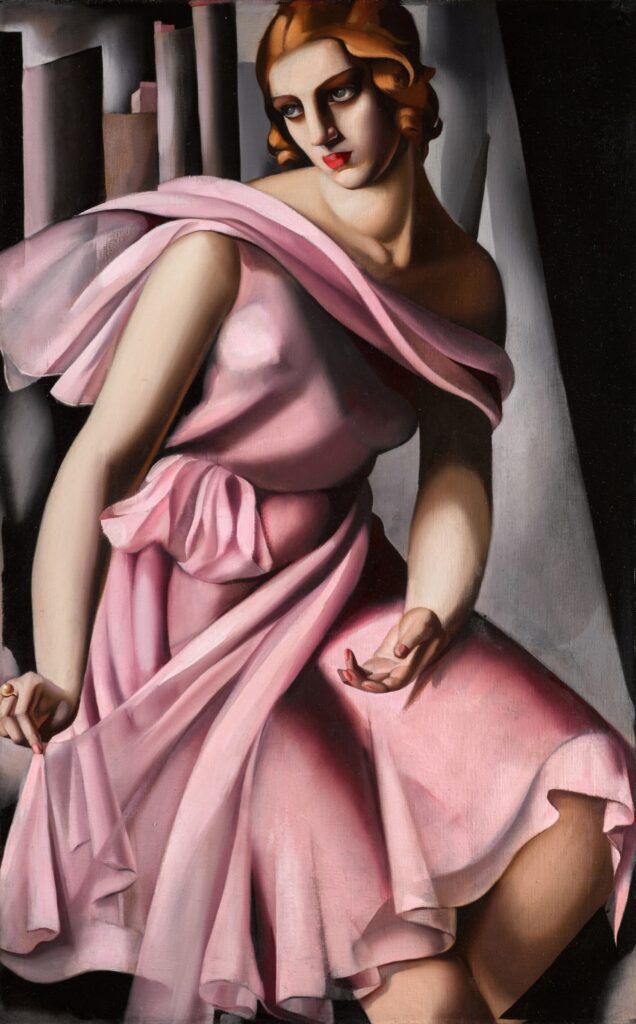 Portrait of Romana de La Salle (1928) – Tamara de Lempicka Tablo