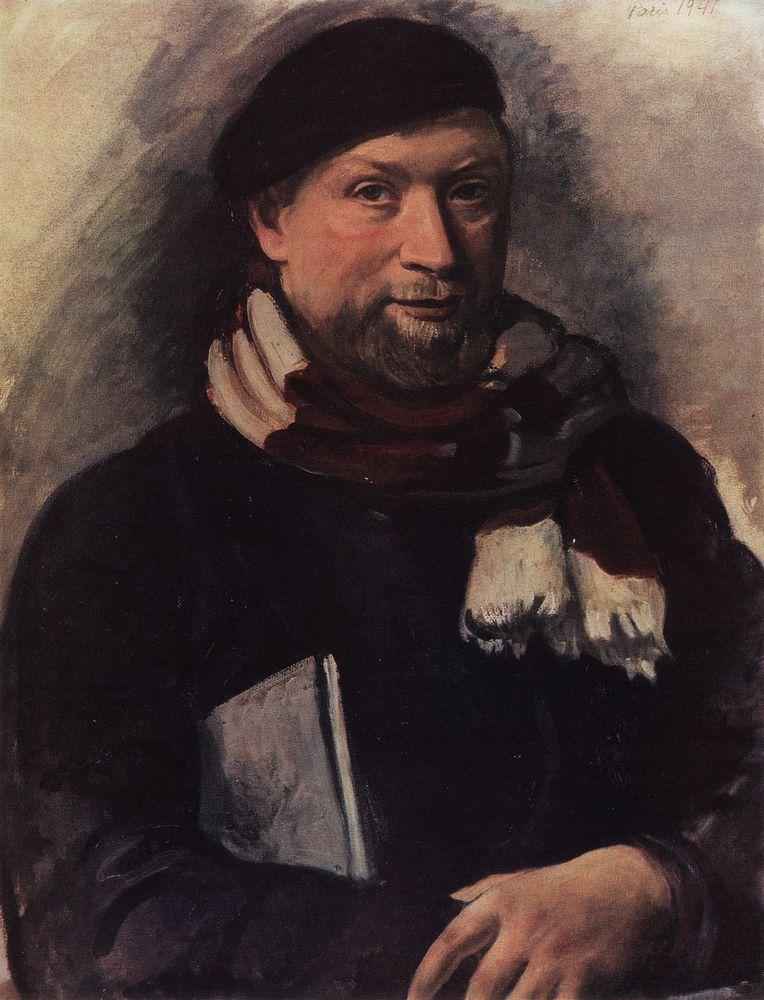 Portrait of Sergei P. Ivanov (1941) – Zinaida Serebriakova Tablo