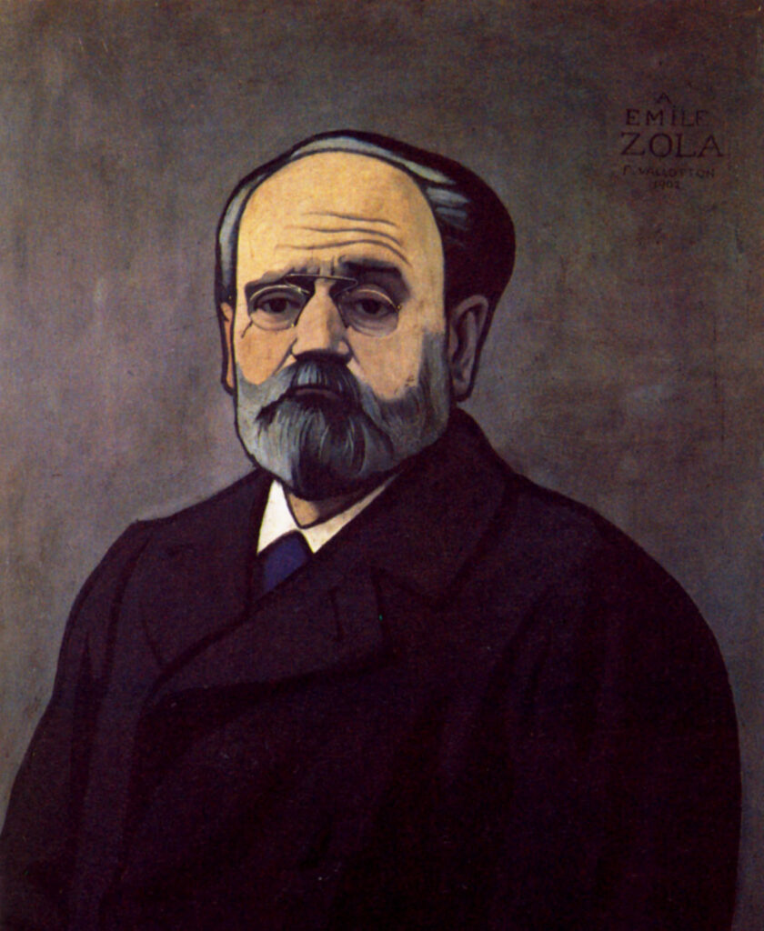 Portrait of Zola (1902) - Félix Vallotton Tablo
