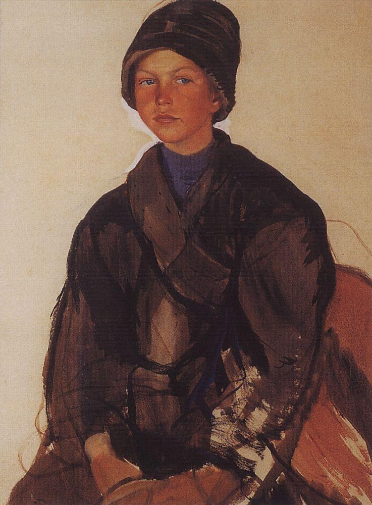 Portrait of a Boy (1910) – Zinaida Serebriakova Tablo