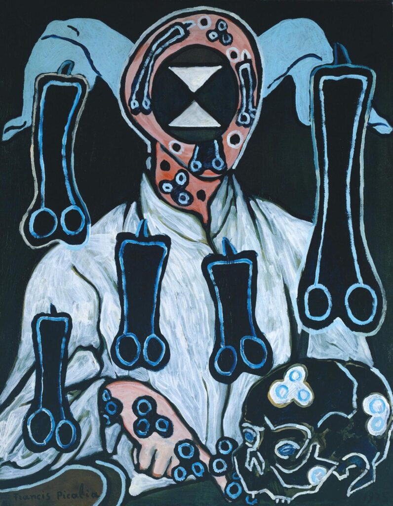 Portrait of a Doctor (1935) - Francis Picabia Tablo