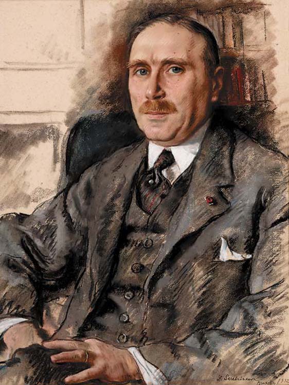 Portrait of a Man (1932) – Zinaida Serebriakova Tablo