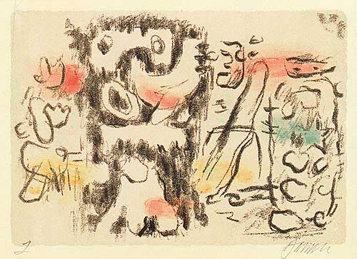 Primordial Figures (1947) – Willi Baumeister Tablo