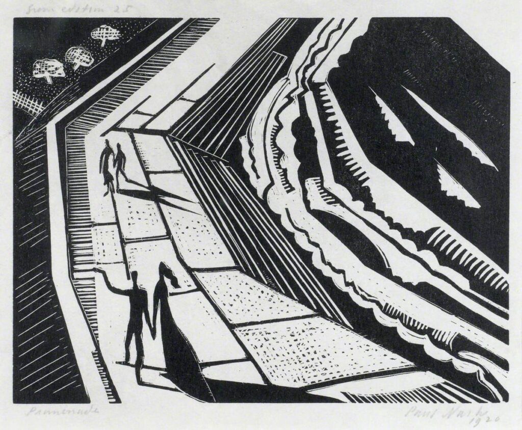 Promenade - Paul Nash Tablo