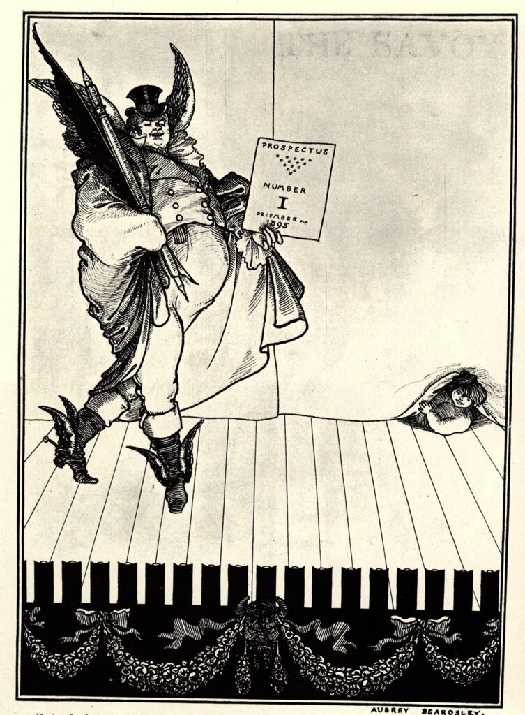 Prospectus No. 1 (1895) – Aubrey Beardsley Tablo