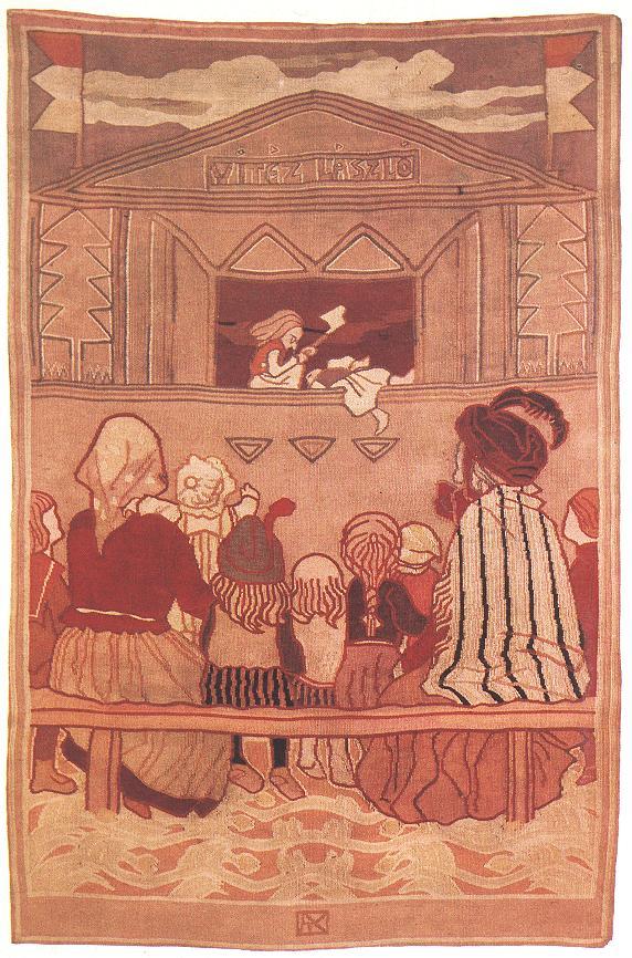 Puppet Theatre (1907) – Aladár Körösfői-Kriesch Tablo