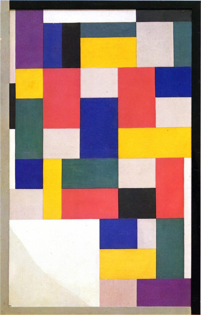 Pure Painting (1920) - Theo van Doesburg Tablo