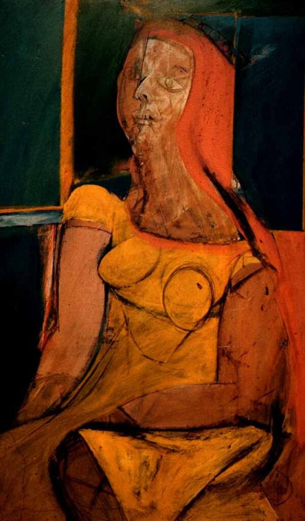 Queen of Hearts (1943) – Willem de Kooning Tablo