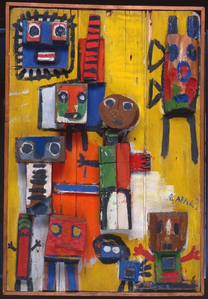 Questioning Children (1949) – Karel Appel Tablo