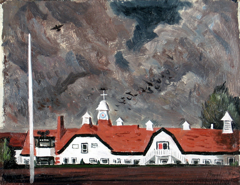 RCAF Elem. School, Eglinton (1944) – Jack Bush Tablo