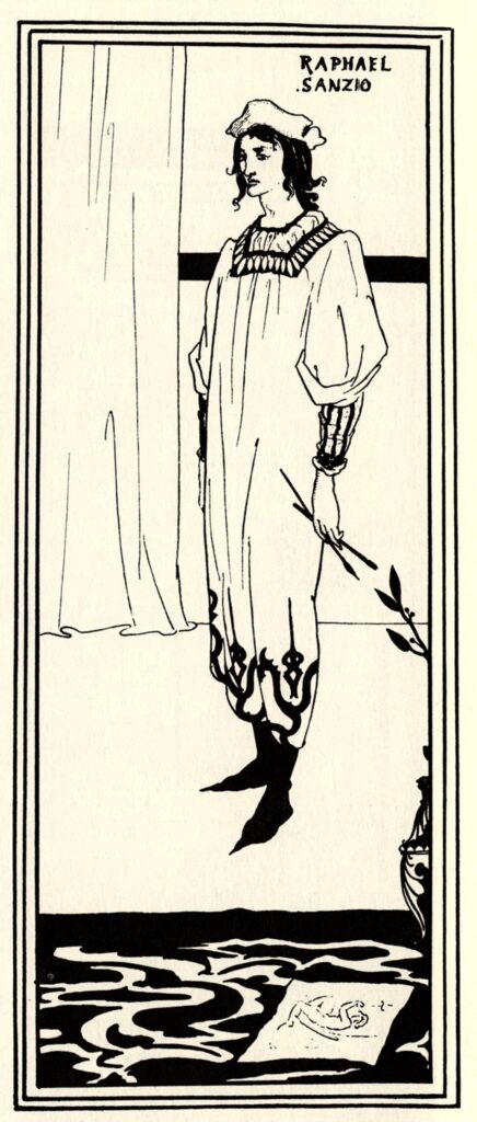Raphael Sanzio (1892) - Aubrey Beardsley Tablo