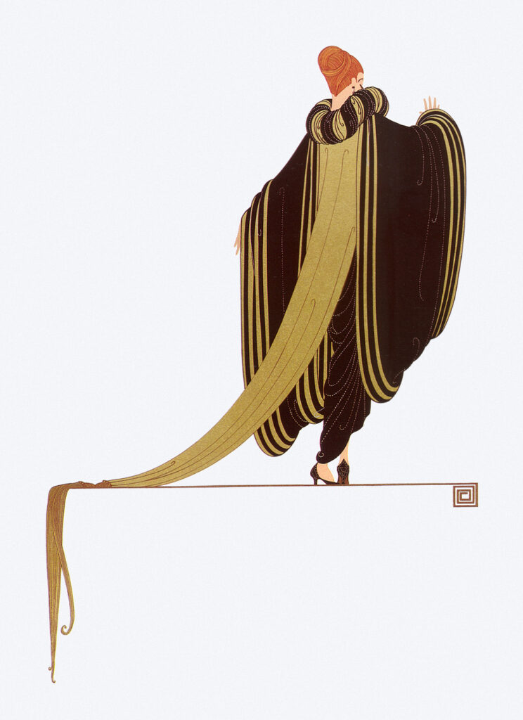Ready for the Ball 1 - Erté Tablo