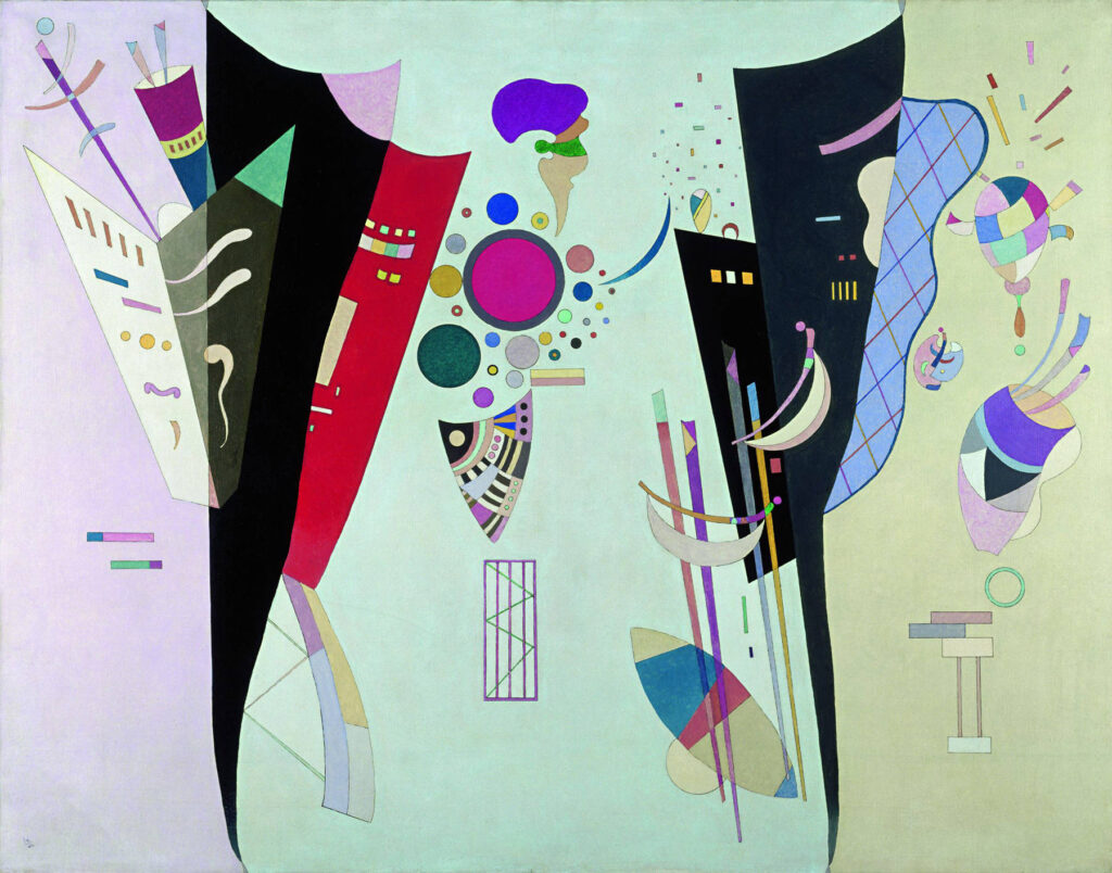 Reciprocal Accords (1942) - Wassily Kandinsky Tablo