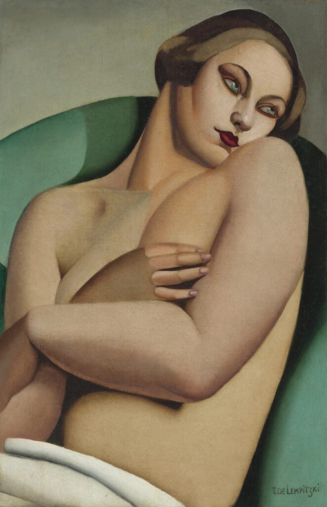 Reclining Nude I (1925) - Tamara de Lempicka Tablo