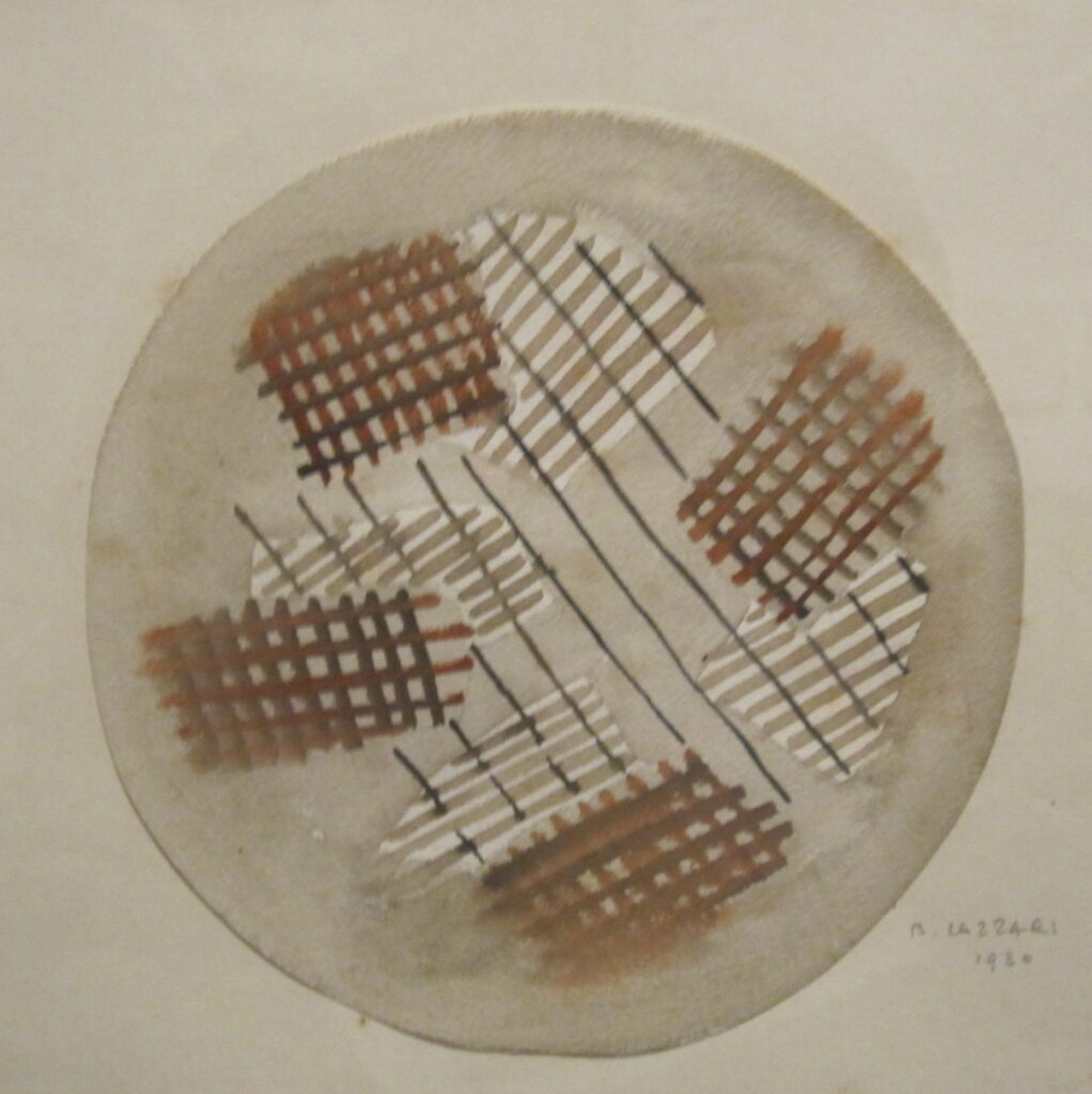 Red and White Signals (1930) – Bice Lazzari Tablo