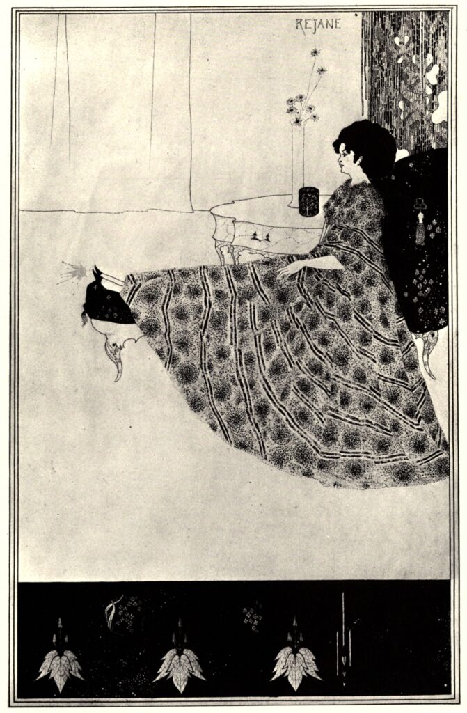 Rejane (1894) - Aubrey Beardsley Tablo