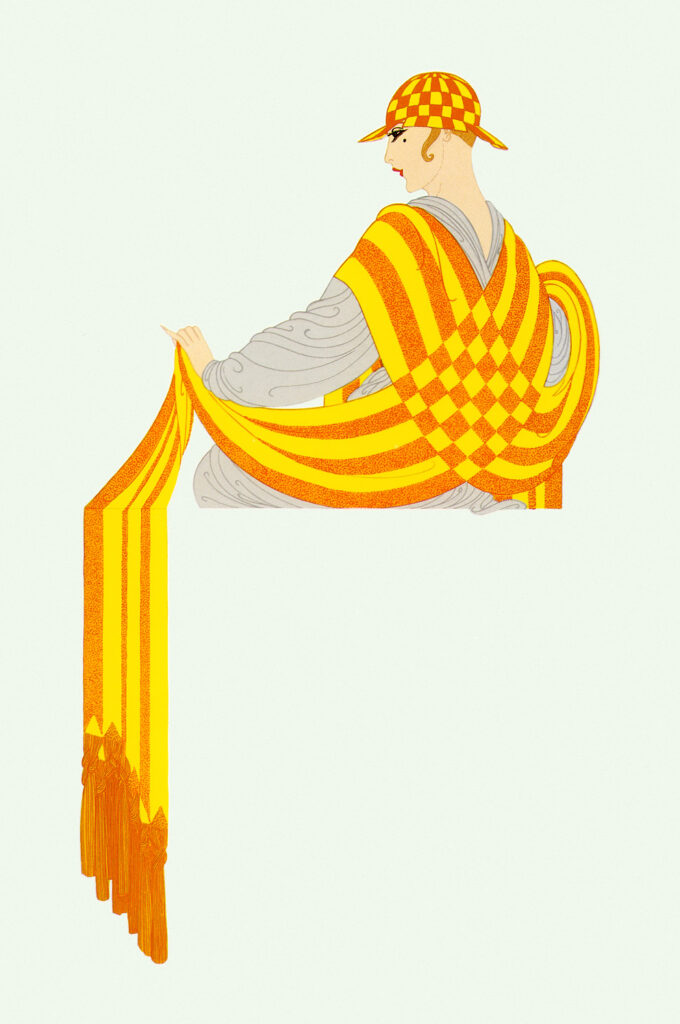 Resting – Erté Tablo