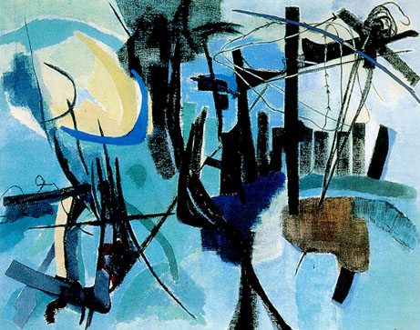 Ricordo Verde (1953) – Giuseppe Santomaso Tablo