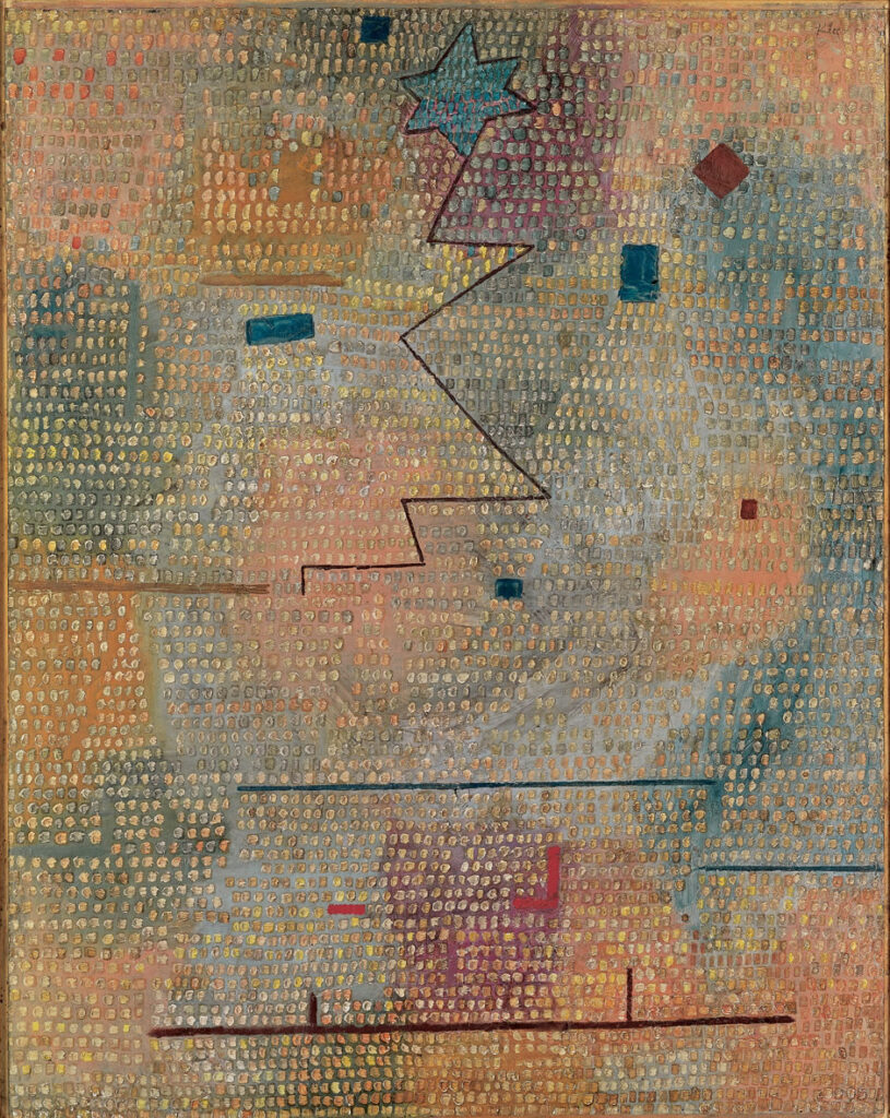 Rising Star (1923) - Paul Klee Tablo