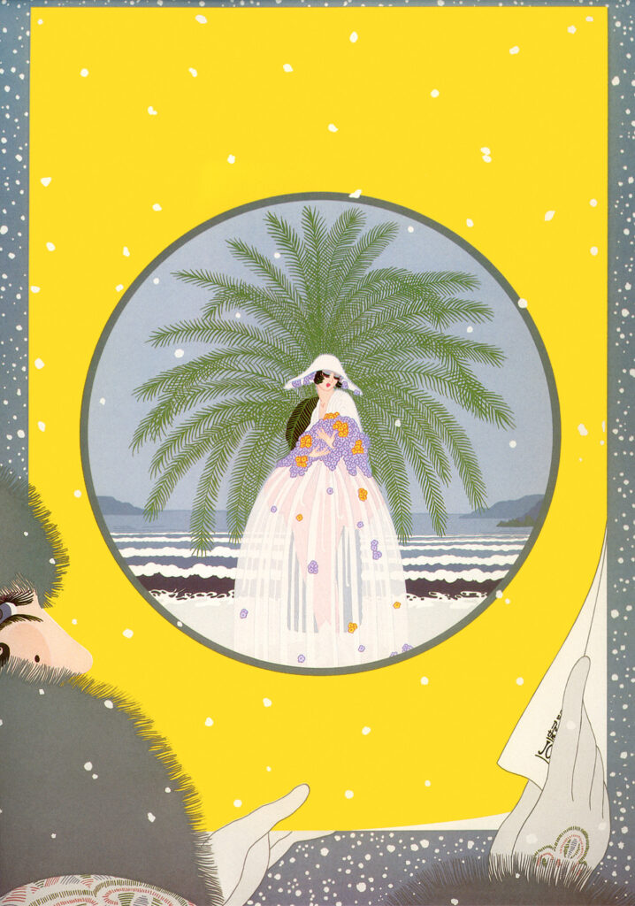Riviera - Erté Tablo