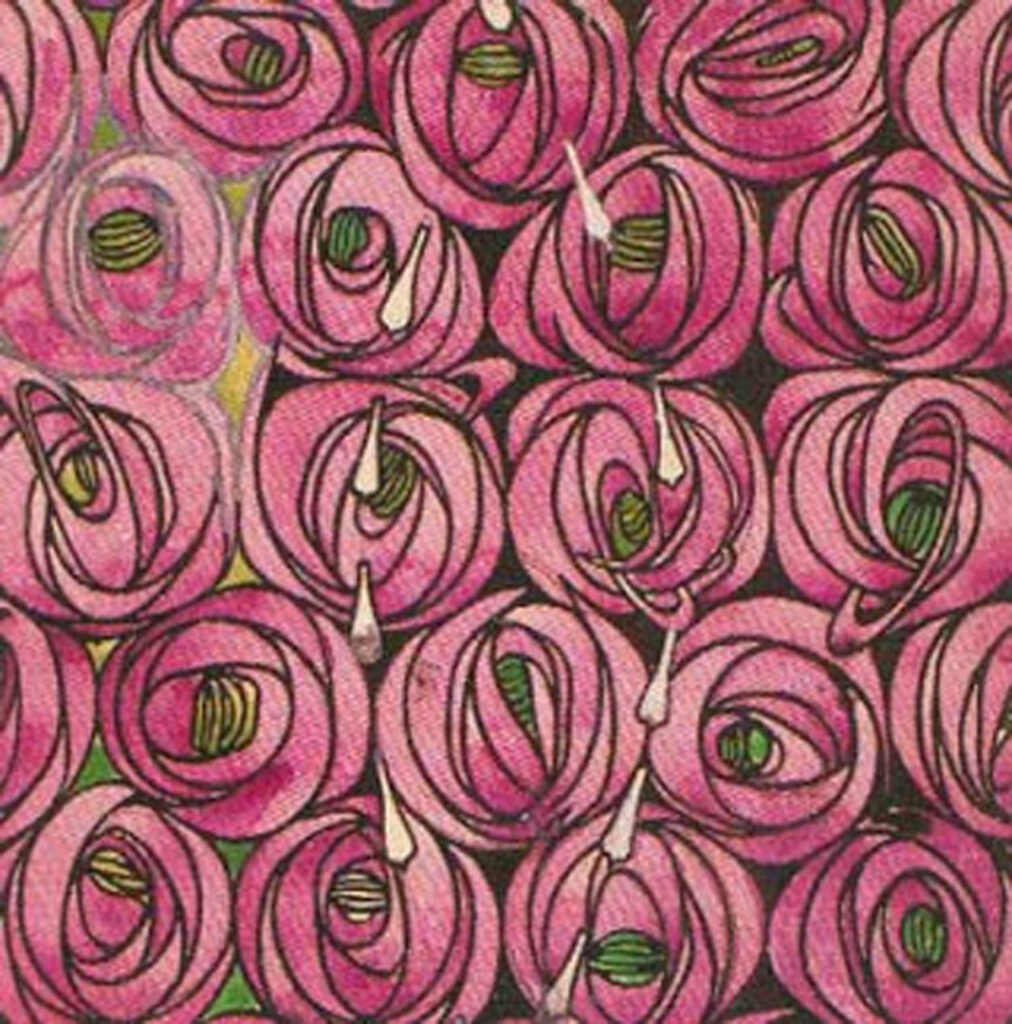 Roses - Charles Rennie Mackintosh Tablo