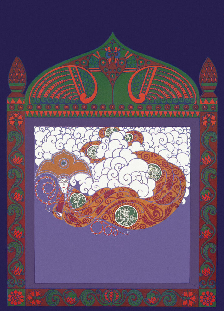 Russian Fairytale – Erté Tablo