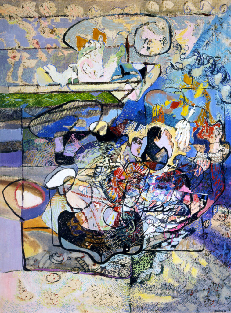 Sacred and Profane Love (1947) - Endre Rozsda Tablo
