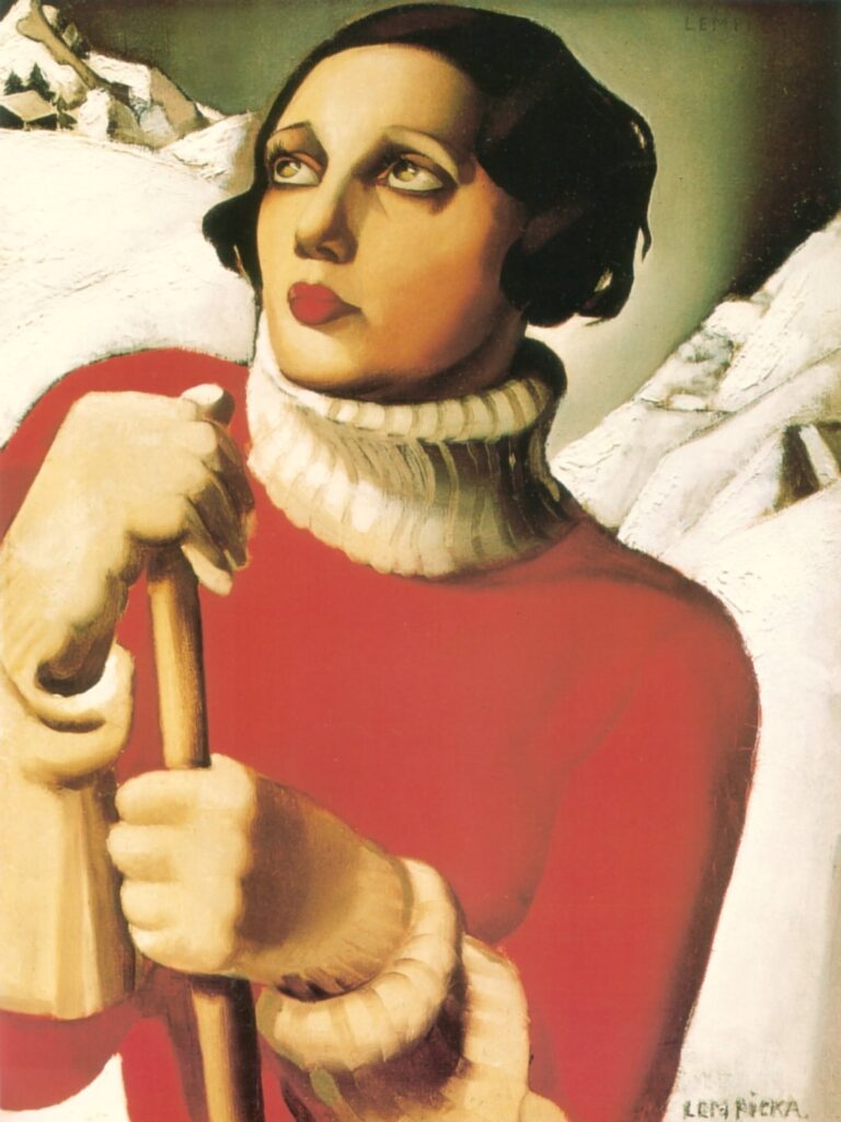Saint Moritz (1929) – Tamara de Lempicka Tablo