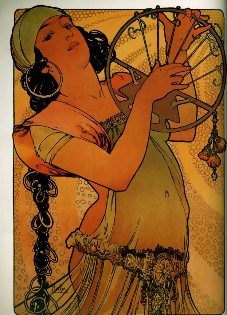 Salome (1897) - Alphonse Mucha Tablo