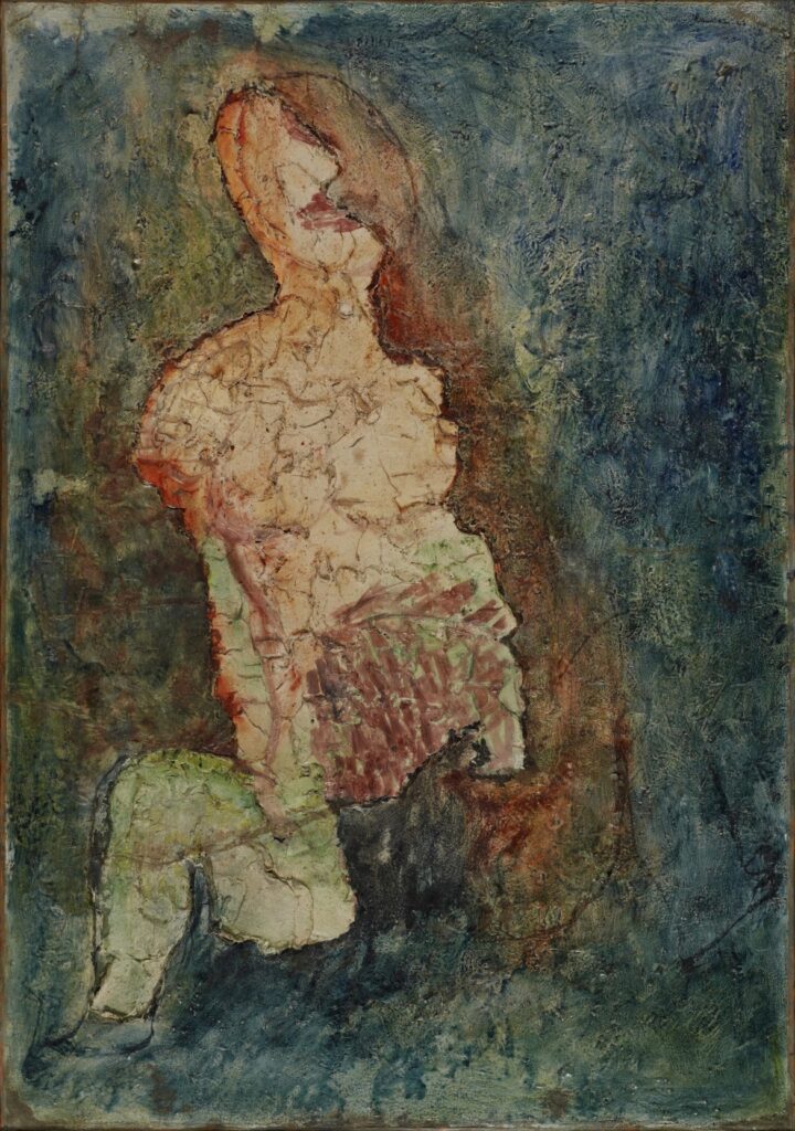 Sarah (1943) - Jean Fautrier Tablo