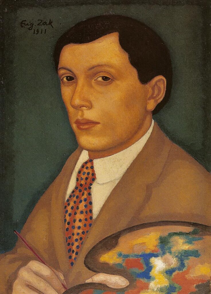 Self Portrait (1911) - Eugeniusz Zak Tablo