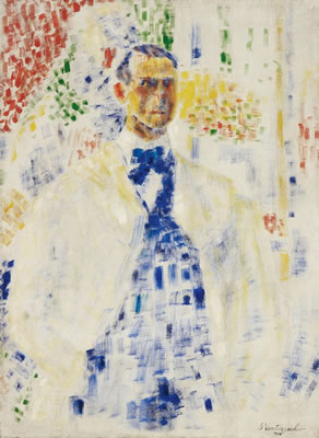 Self Portrait (1916) – Georges Vantongerloo Tablo