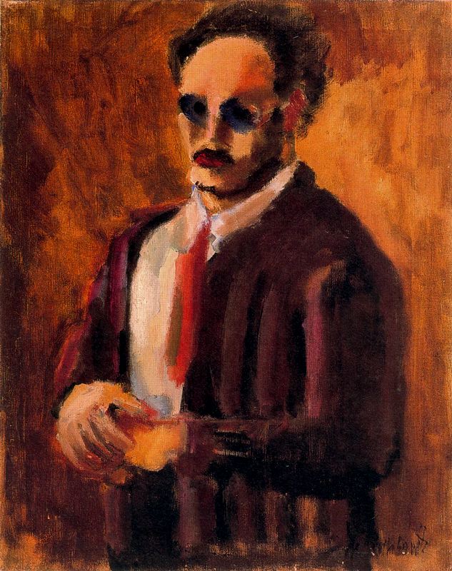 Self Portrait (1936) – Mark Rothko Tablo