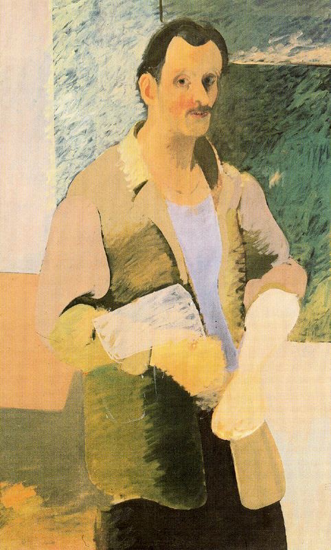 Self Portrait (1937) – Arshile Gorky Tablo